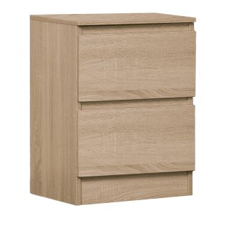 Stora Modern Bedside Cabinet – Sonoma Oak